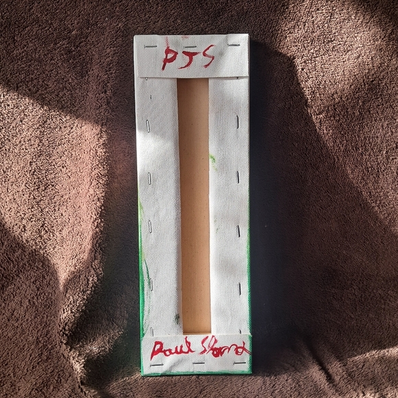 Hand Painted Canvas Oil Paint Flowers Meadow Grassy Small Canvas - Picture 6 of 6